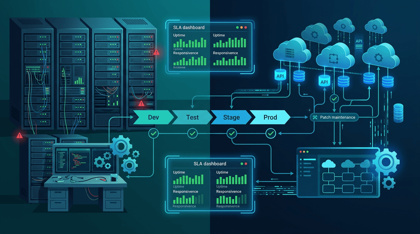 Vodič za održavanje sistema: kako čuvamo legacy i cloud opterećenja